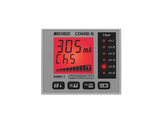 COMBI 6 Multichannel Earth Leakage Relays