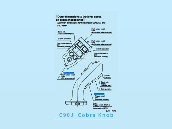 C90J  Cobra Knob