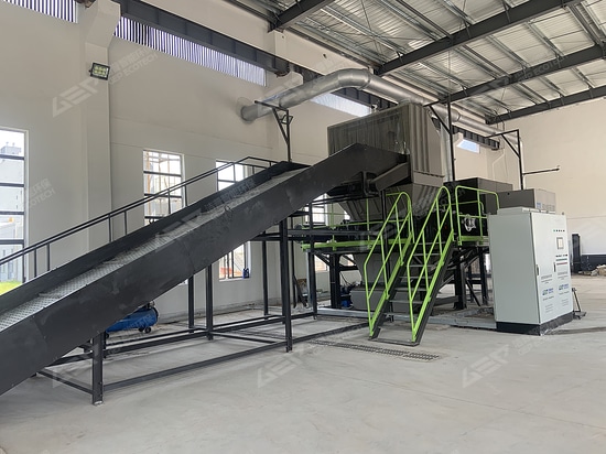 Garden Waste & Bulky Waste Disposal Production Line in Jiangxi, China