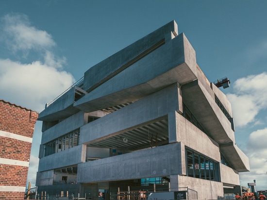 The eye-catching headquarters of the BIG group in Copenhagen.