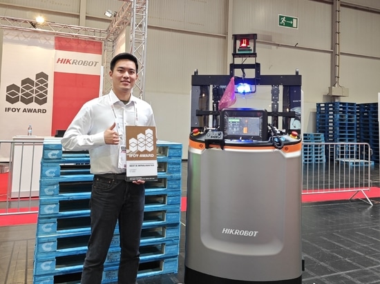 Hikrobot Awarded Best in Intralogistics Certificate for IFOY Award 2023