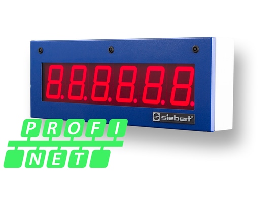 New digital displays for Profinet