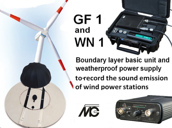 The Boundary layer basic unit GF 1 with the weatherproof power supply WN 1