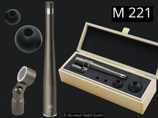 Measuring microphone technology meets Studio & Recording - Gefell M 221 - The very special microphone