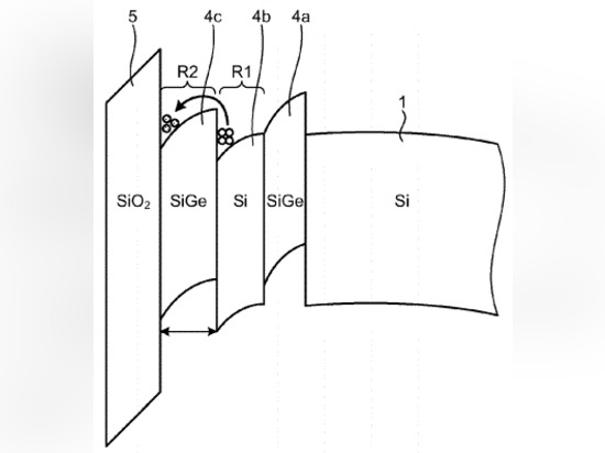 Toshiba Proposes Superlattice Underneath Transfer Gate