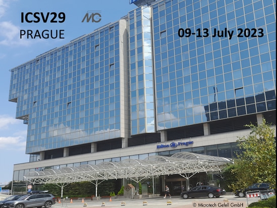 MTG at the 29th International Congress on Sound and Vibration (ICSV29) from 9 to 13 July 2023at the Hilton Prague hotel