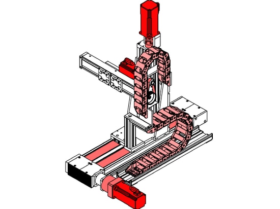 Components in a positioning system modified according to ATEX directives. | IEF-Werner