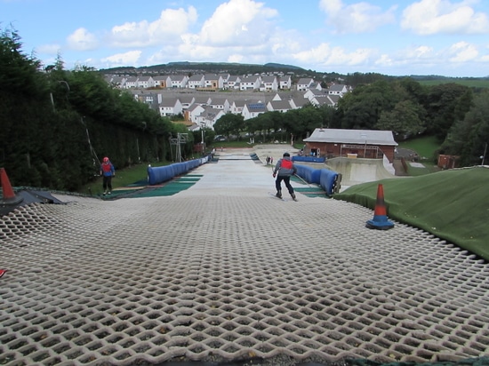 dry slope skiing material