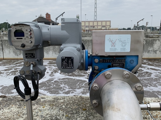 Aeration air flow control on Stendal WWTP