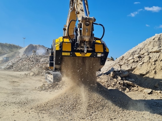 A time machine on a job site.