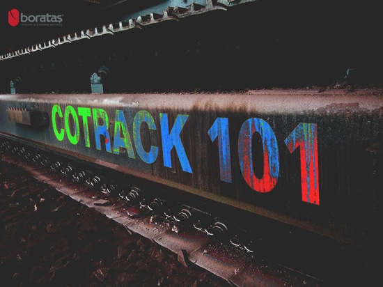 Crawling Tracks on Boratas Mobile Machinery