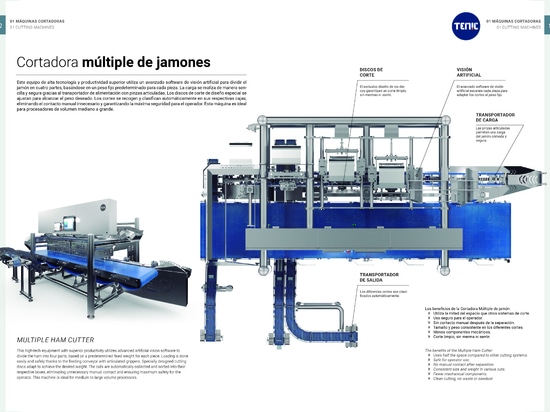 Machinery for meat processing industry