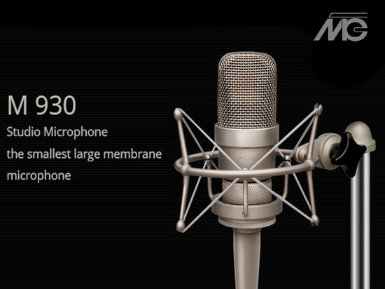 M 930 Studio Microphone -  the smallest large membrane microphone