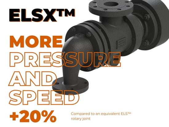 ELSX - rotary union - +20% speed