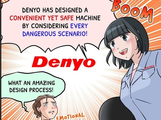 Announcement of publishing Denyo Original Comic Vol. 4