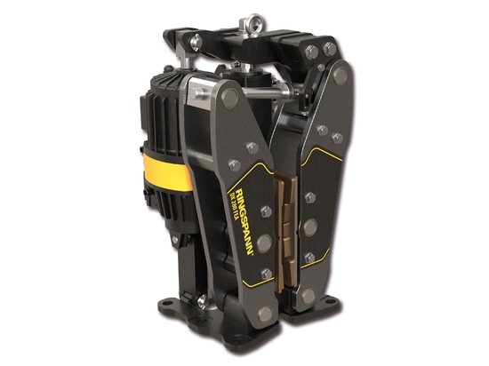 Easy to install: the new, high-speed thruster from RINGSPANN is designed for use with the manufacturer's DX, DS and DT series electrohydraulic brakes mounted on the motor side of the crane hoists. ...