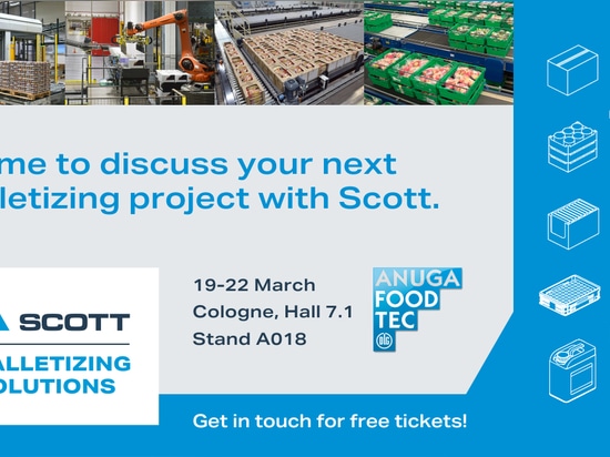 Visit Scott Automation at Anuga FoodTec 2024