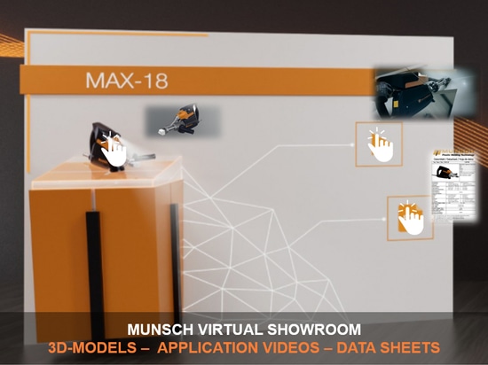 New@MUNSCH: Virtual showroom for hand welding extruders and hot wedge machines online!