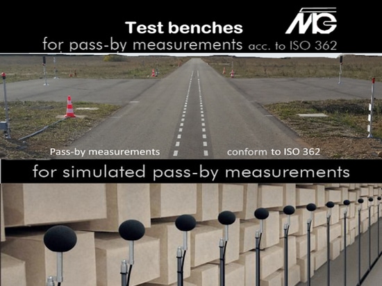 MTG - Specialist in environmental and industrial noise measurement - Turnkey solutions for indoor and outdoor pass-by test bench systems