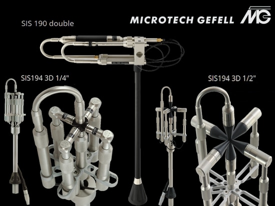 The new sound intensity probe SIS 190 double & SIS 194 3D