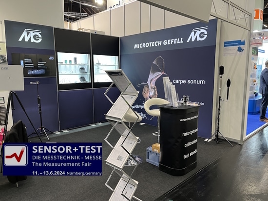 Positive feedback from interested parties, partners and customers - Microtech Gefell/MTG at the Sensor+Test 2024 and Automotive Testing Expo Europe 2024