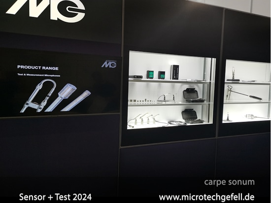 Trade fair highlights 2024 - Microtech Gefell at the Sensor+Test 2024 and Automotive Testing Expo Europe 2024