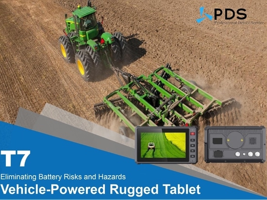 PDS Vehicle Powered Tablet - Eliminating Battery Risks and Hazards