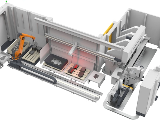 Easy loading and unloading thanks to advanced robotics Source: RAS Reinhardt Maschinenbau