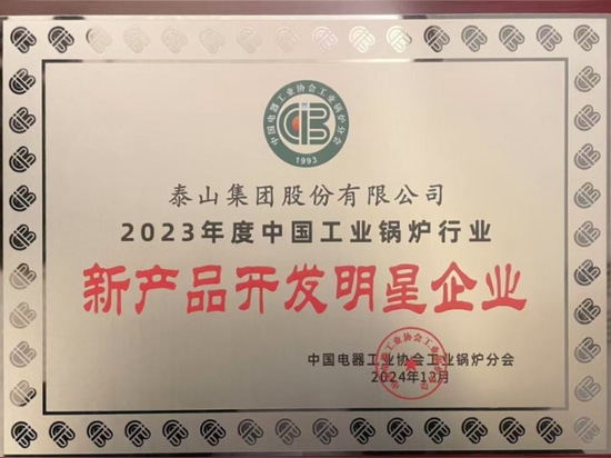 Taishan Group Wins Three Prestigious Awards at China’s Industrial Boiler Industry Forum