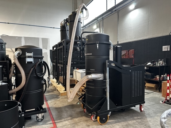 Case study – Industrial Vacuum System for the collection of polyethylene filaments