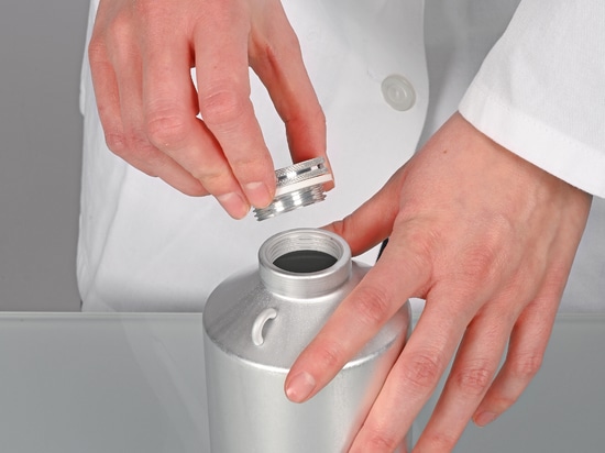Transport bottle aluminium UN (Bürkle GmbH)