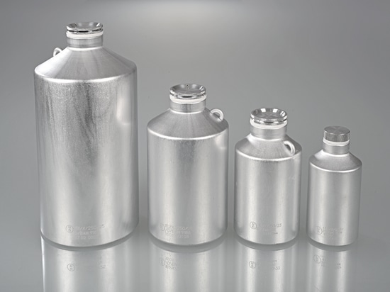 Transport bottle aluminium UN (Bürkle GmbH)