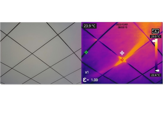 Application of Thermal Imaging for Building Inspection