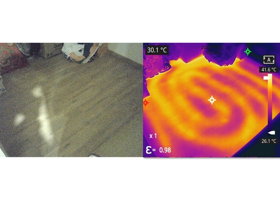 Application of Thermal Imaging for Building Inspection