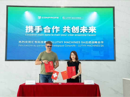 Centenarian Luthy Machines & Conprofe Strengthen Ties Through Upgraded Strategic Agreement to Boost High-End Ultrasonic Watchmaking Solutions