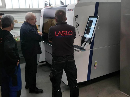 SUNTOP High Precision Small Cutting Size Fiber Laser Cutting Machine in Germany