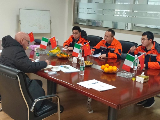 Machinery Agent From Italy Visited Our Factory — Suntop