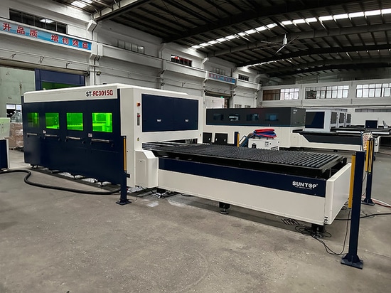 Suntop Laser Cutting Machines Successfully Installed And Commissioned for Shipment To German Customers
