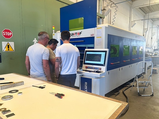 Italian Customer Purchased Laser Cutting Machine Again And Trained Successfully