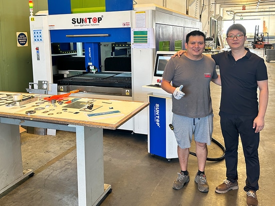Italian Customer Purchased Laser Cutting Machine Again And Trained Successfully