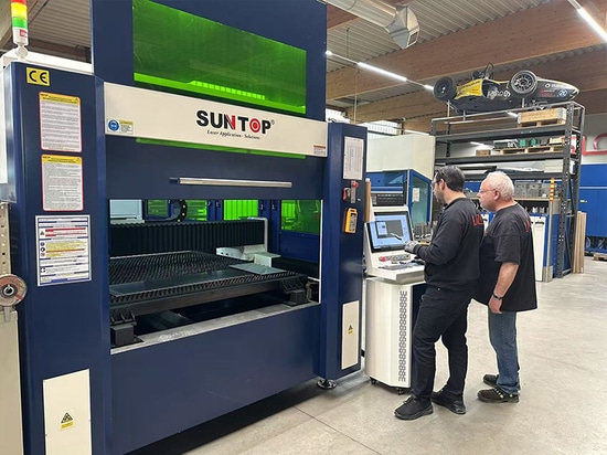 SUNTOP Laser Cutting Machine Successfully Serves German Sheet Metal Processing Customers