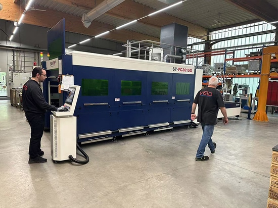 SUNTOP Laser Cutting Machine Successfully Serves German Sheet Metal Processing Customers