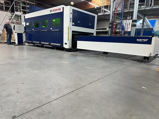 SUNTOP Laser Cutting Machine Successfully Serves German Sheet Metal Processing Customers