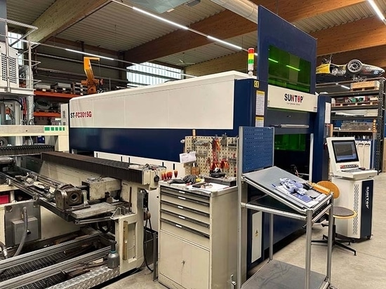 SUNTOP Laser Cutting Machine Successfully Serves German Sheet Metal Processing Customers