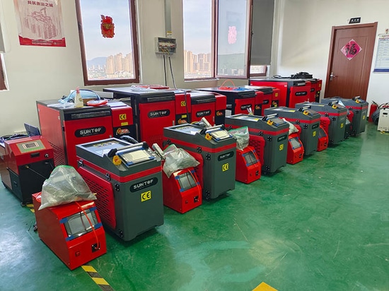 Customized Laser Welding Machine for Spanish Customer Successfully Completed Installation And Testing, Ready for Shipment!