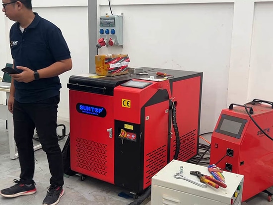 Indonesian Customer Purchases Suntop 4-in-1 Handheld Laser Welding Machine