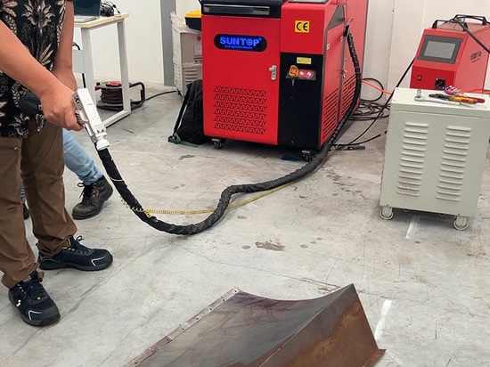 Indonesian Customer Purchases Suntop 4-in-1 Handheld Laser Welding Machine