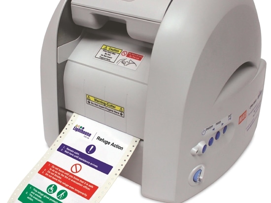 Multi-Colour Safety Labels...it's really easy with our pre-made label templates (which you can also modify to suit your own requirement)