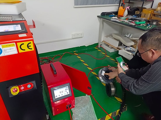 SUNTOP Conducts Live Laser Welding Test for French Client