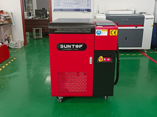 Italian Customer Successfully Purchases Suntop 2000W Handheld Laser Cleaner